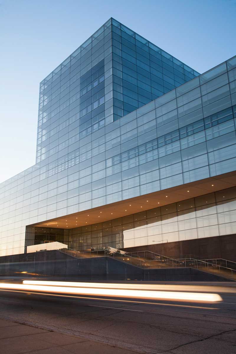 View of an modern office building